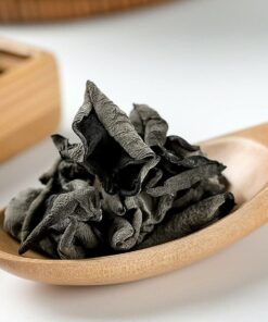 250g Chinesisches Oberteil Nordosten trockener schwarzer Pilz Herbst in großen Mengen Pilz dick kein Sand