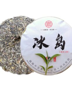 Isländischer Bingdao Alter Baum Pu-erh Tee Roher Pu'er Tee Kuchen 357g