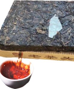 Alter Baum Lao Cha Tou Menghai Dayi Lao Cha Reifer Puer Ziegel 250g Pu-erh