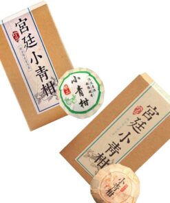 Gong Ting 100 g/Karton 2021 Chinesischer XinHui „Chen Pi“ Mandarinenschalenreifer Puer-Tee „