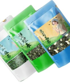 Zertifizierter Bulk-Jasminee-Dosen-Jasmine-Geschenk-Blumentee-gesundes Getränk 250g-500g (100 g Mountain Certified Green Tea (white bag))