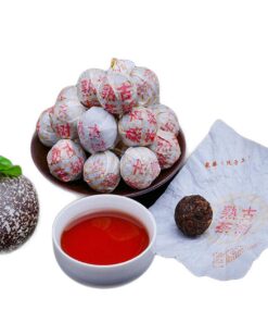 Reifer Pu'er Tuo Tee Zhonghong Yin Braun Bergtee 350g