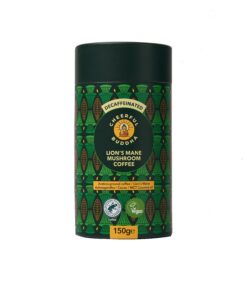 Cheerful Buddha Mushroom Ground Coffee (Lion's Mane Decaffeinated Mushroom Blend, 150 Gramm (Packung à 1))