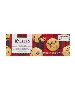 Walkers Shortbread Chocolate Chip, 4.4-Ounce (Pack of 4)