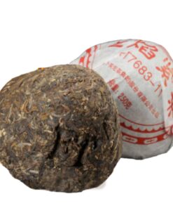 Roher Pu Erh Gealterter Pu Er Bao Yan Jin Cha Xiaguan FT7683-11 Pilz TuoCha 250g