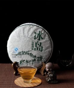 Roher Puer-Teekuchen Sheng Pu-erh Tee Bingdao Alter Baum Grüner Tee 357g