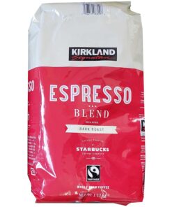 Kirkland Signature Espressomischung, Kaffee, dunkle Röstung, ganze Bohnen, 1,13 kg