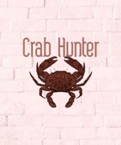 Notebook Planner Crab Hunter Funny Foodie Seafood Enthusiast Gift: 6x9 inch, Over 100 Pages, To Do, Monthly, Planner, Passion, Diary, Goals