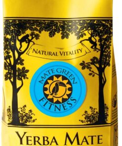 Mate Green Yerba Mate Green Fitness 200 g, Brazillian Mate Tea, Burn Fat with Yerba Mate, Maximum Taste
