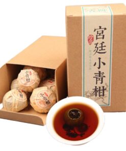100g Premium Yunnan Reifer Pu-Erh-Tee Verpackter kleiner grüner Zitrus-Puer-Tee Schwarzer Tee