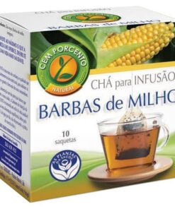 Cem Porcento - Barbas de Milho/Mais Fahne (Zea mays L.) - 10 Teebeutel x 8 = 80 Teebeutel