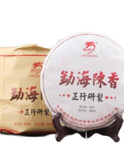 Gekochter Tee Menghai Big Tree Bio Pu'er Tee Schwarzer Tee 380g