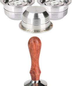 Generisch Pods Tasse Edelstahl Espresso Konzentrat Behälter Kaffee Tamper für Espressomaschinen Home Verwenden Sie Kaffeepads
