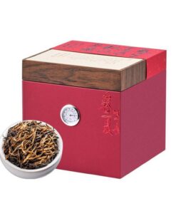 Dianhong Schwarzer Tee 500g-Yunnan Fengqing Alter Baum Blumig Duftender Schwarztee- Exquisite Schachtel