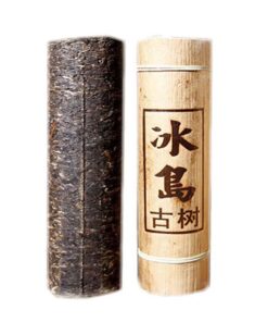 Rohes Puer-Tee-Bambuspaket Yunnan BingDao Ancient 500g Pu'er-Baum-gesundes Getränk