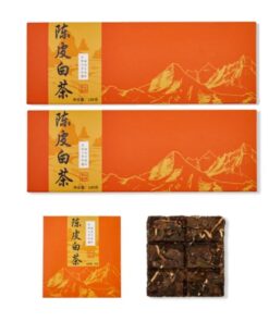 Premium Chenpi Weißer Tee, Shoumei Alter Weißer Tee180g (30g X 6 Kleine Schachteln)* 2 Milder Und Süßer Geschmack