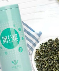 80g Bio-Löwenzahnblatt-Tee in Dosen Gesundheit Kräutertee Natürlicher Pu Gong Ying Cha (1 Dose)