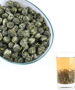50g parfum clair thé vert au jasmin thé aux fleurs thé vert aux perles de jasmin