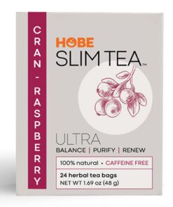 Hobe Labs Ultra Slim Tea Cran-Himbeere - 24 Teebeutel