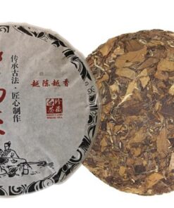 300g natürlicher alter weißer Pfingstrosen-Teekuchen Fuding 8 Jahre Shoumei Bai Mu Dan Weißer Tee