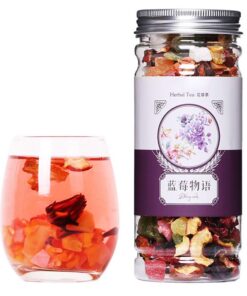 Blumen-Frucht-Kräuter-Tee Blaubeere 200g Kräuterblumentee Gesundes Getränk