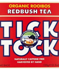 Tick Tock Ursprünglichen Organischen Rooibos Teebeutel 40 Pro Packung - Packung mit 6