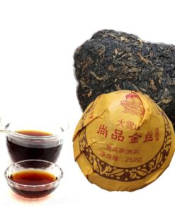 250g Pilzform Big verschneite Berge XiaGuan Puer Schwarzer Tee Reifer Pu-Erh-Tee