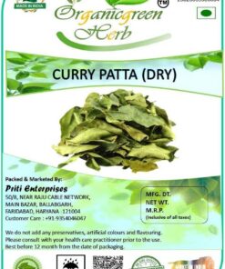 AOZA Organicgreen Herb Kadi Patta | Curry Leaf | Karibevu | Karuvepillai Patta Dry (200g)