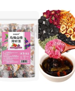 200g Schwarzschalen Pflaumentee Mit Mandarine Original Dufttee Aus China Frei Von Zusatzstoffen Natürliches Bio Getränk Früchtetee Beruhigender Tee Für Die Verdauung Lose Aufgebrühter Kräutertee