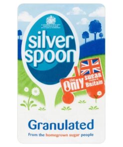 Silver Spoon Kristallzucker (500g) - Packung mit 2