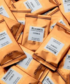 Dammann Frères - Rooibos Citrus - 120 Crystal Tea Bags (Schüttgutsack für die Hotellerie)