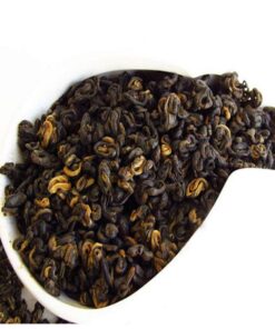 HELLOYOUNG 200g Yunnan Schwarzer Tee Lose Gerollt Roter Tee Roter Schnecken-Schwarztee Ohne Zusätze Milder Süßer Nachgeschmack Leicht Zu Lagern Aufgebrühter Tee