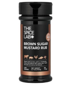 The Spice Lab, Brown Sugar Senf Rub, 163 g