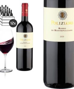12er Karton 2020 Rosso di Montepulicano Poliziano - Rotwein