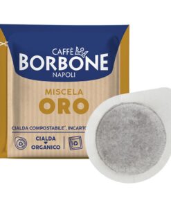 Caffè Borbone Kompostierbare Kaffeepads, Gold-Kaffeemischung - 150 Pads - Kompatibel mit ESE System Papier Pads 44 mm, 150 Stück