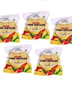 5x Echte mexikanische Tortillas mit Nixtamal 500g, Vegan,Gmo-Free, Gluten Free