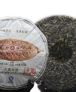 Roher Puer-Tee 500g Mengku Rongshi Großes Blatt Puerh-Tee