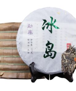 Grüner Tee Yunnan Frühlingskuchen Roher Pu Erh Tee Bingdao GED Bäume Sammlerstücke 357g