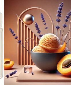 Aprikose Lavendel Eiscreme Eis Aroma Konzentrat - Vegan - Sasami - 10ml