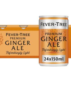 Fever-Tree Refreshingly Light Ginger Ale, 150 ml, 24 Stück