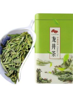 HELLOYOUNG 75g/Packung Longjing-Tee frischer Drachenbrunnen-Grüntee traditionell handgeröstet aromatisierter Grüntee loser Blatttee frischer Duft chinesisches Getränk (1pc)