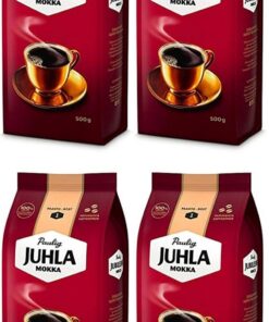 Paulig Juhla Mokka coffee bean Kaffee 4 Pack of 500g