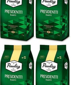 Paulig Presidentti bean Kaffee 4 Pack of 1kg