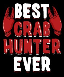 Best Crab Hunter Ever: Seafood Notebook to Write in, 6x9, Lined, 120 Pages Journal