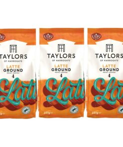Taylors of Harrogate Latte gemahlener Kaffee, 227 g, 3 Stück