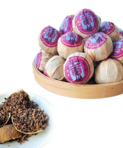 500g Orangen Mandarinenschale Pu'er Gekochter Tee 2021 Schwarzer Tee Xinhui Kleine Grüne