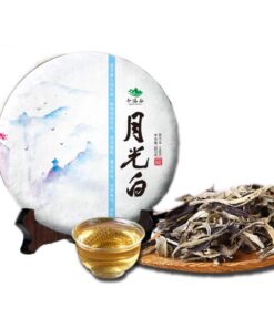 Chinesischer Pu'er Tee 357g （0,787LB） Roher Puer Tee Grüner Tee Mondlicht Weiß Alte Bäume Pu Erh Tee Gesundheitswesen Pu Er Tee