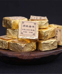 100g Puer Tea Natur-Pu'er-Ziegel-Schwarztee Komprimiertes gesundes Getränk