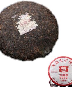 7572 Menghai Dayi Puer Tee Kuchen 357g Reif Yunnan Pu'er Tee Pu-erh China 2019