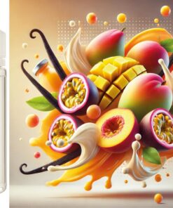 Tropical Velvet Bliss - Maracuja-Pfirsich-Mango-Vanille Aroma Konzentrat - Vegan - Sasami - 100ml
